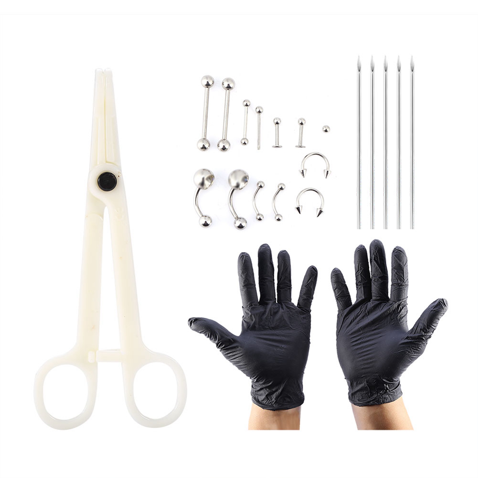 Body Jewelry Lot - 20pcs /set Tongue Nose Belly Button