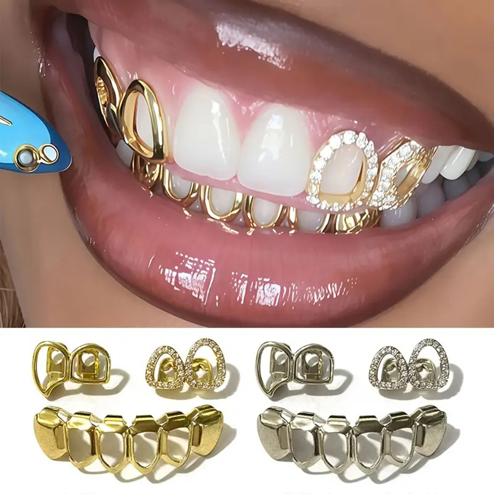 Body Jewelry Lot - A Set of Hip-Hop Double Hollow
