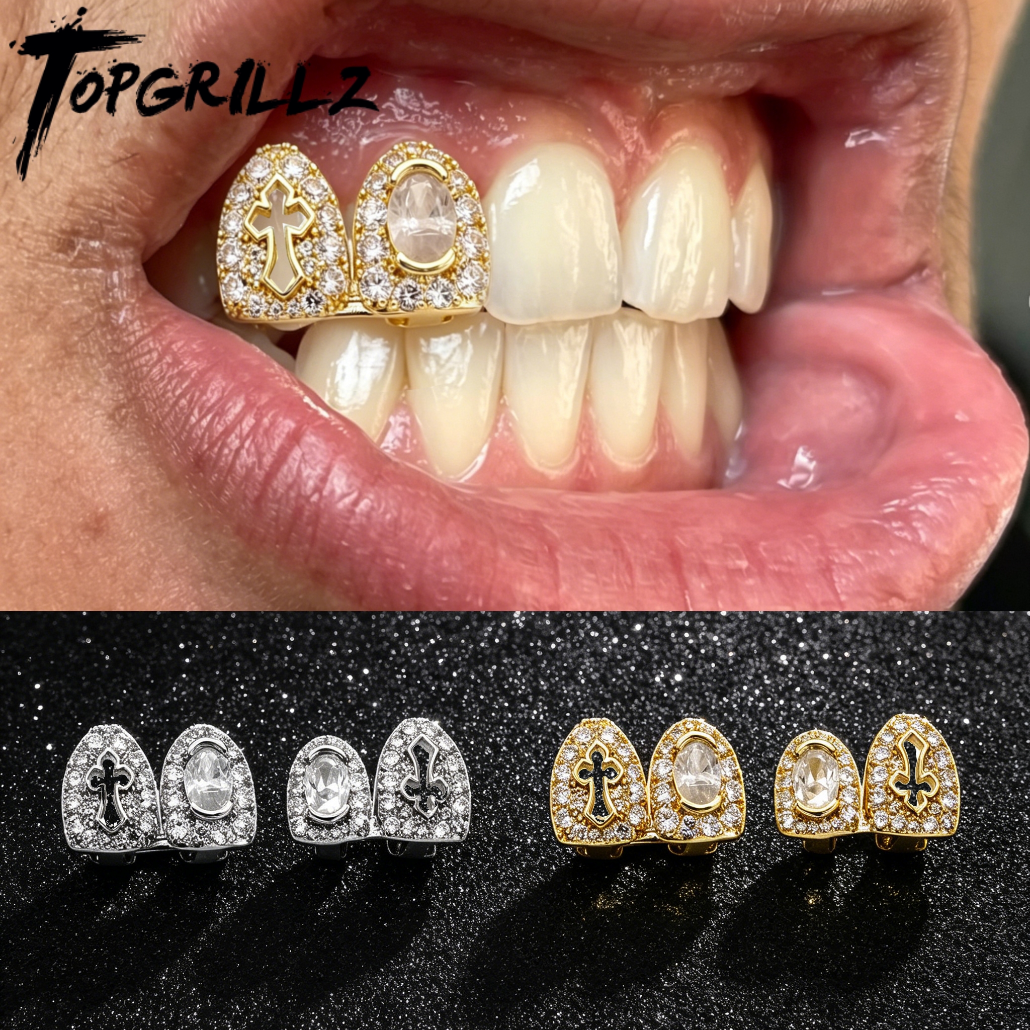 Body Jewelry Lot - TOPGRILLZ Luxury Hip Hop Grillz 2
