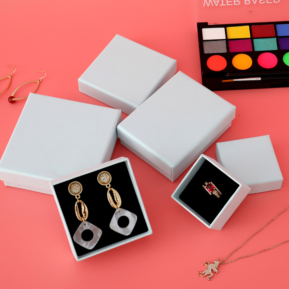 Body Jewelry Display - 30pcs/Lot White Jewelry Box Necklace Ring