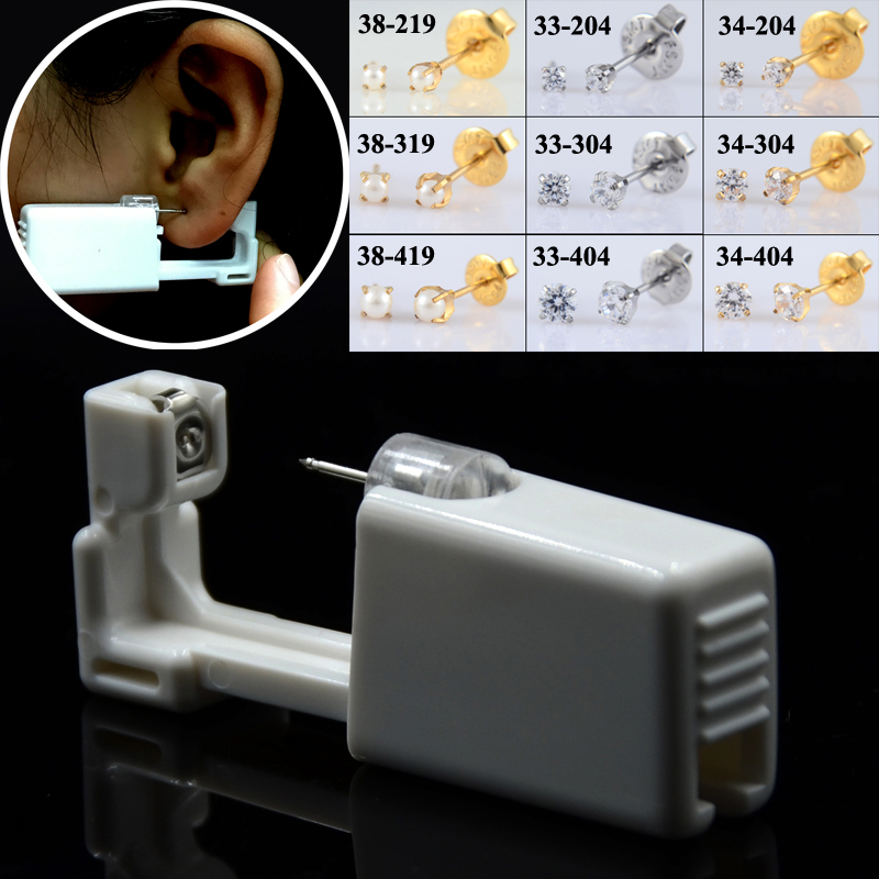 Body Jewelry Ear Plugs - 1 Pieces Sterilized Disposable Safety Nose