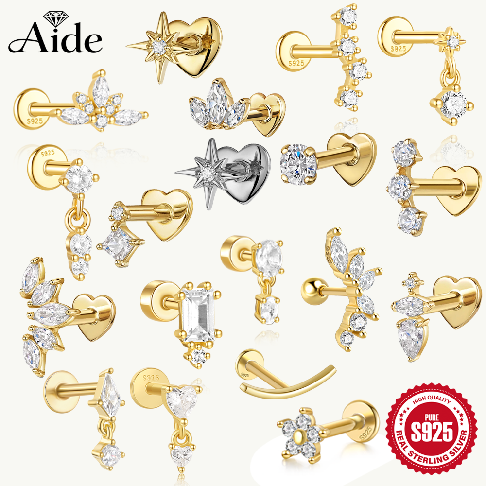 AIDE Heart Round Ball Flat Hel - مراجعة Tragus Flat Back وسعره