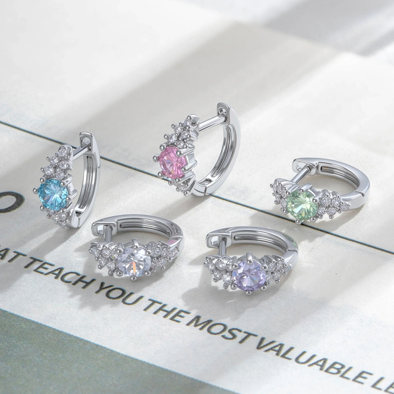 Crystal Cubic Zircon Ear Hoop, - مراجعة Conch Earring Hoop وسعره