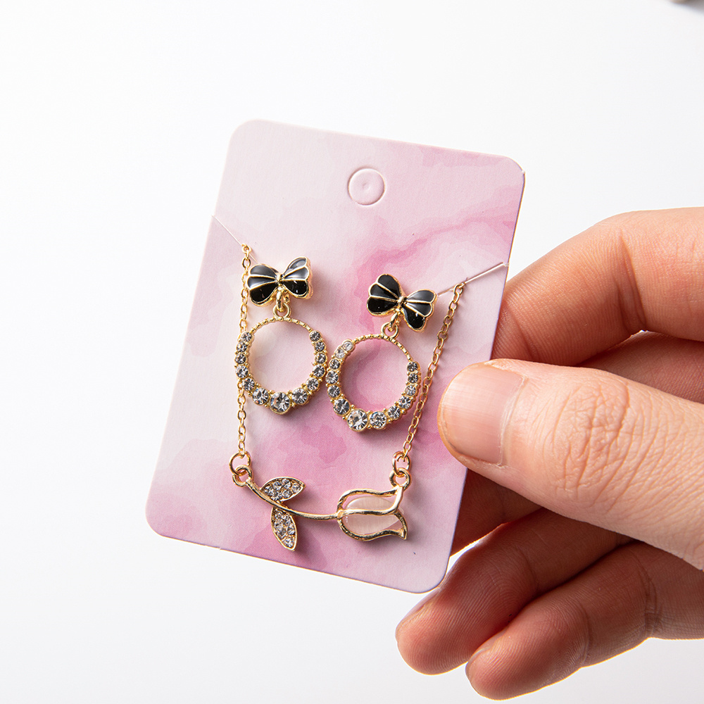 50pcs Marble Earring Display C - مراجعة Body Jewelry Display وسعره