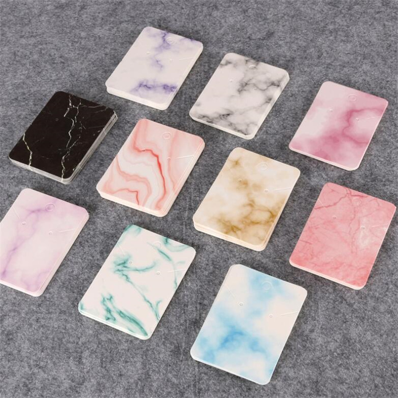 50pcs Marble Earring Display C - مراجعة Body Jewelry Display وسعره