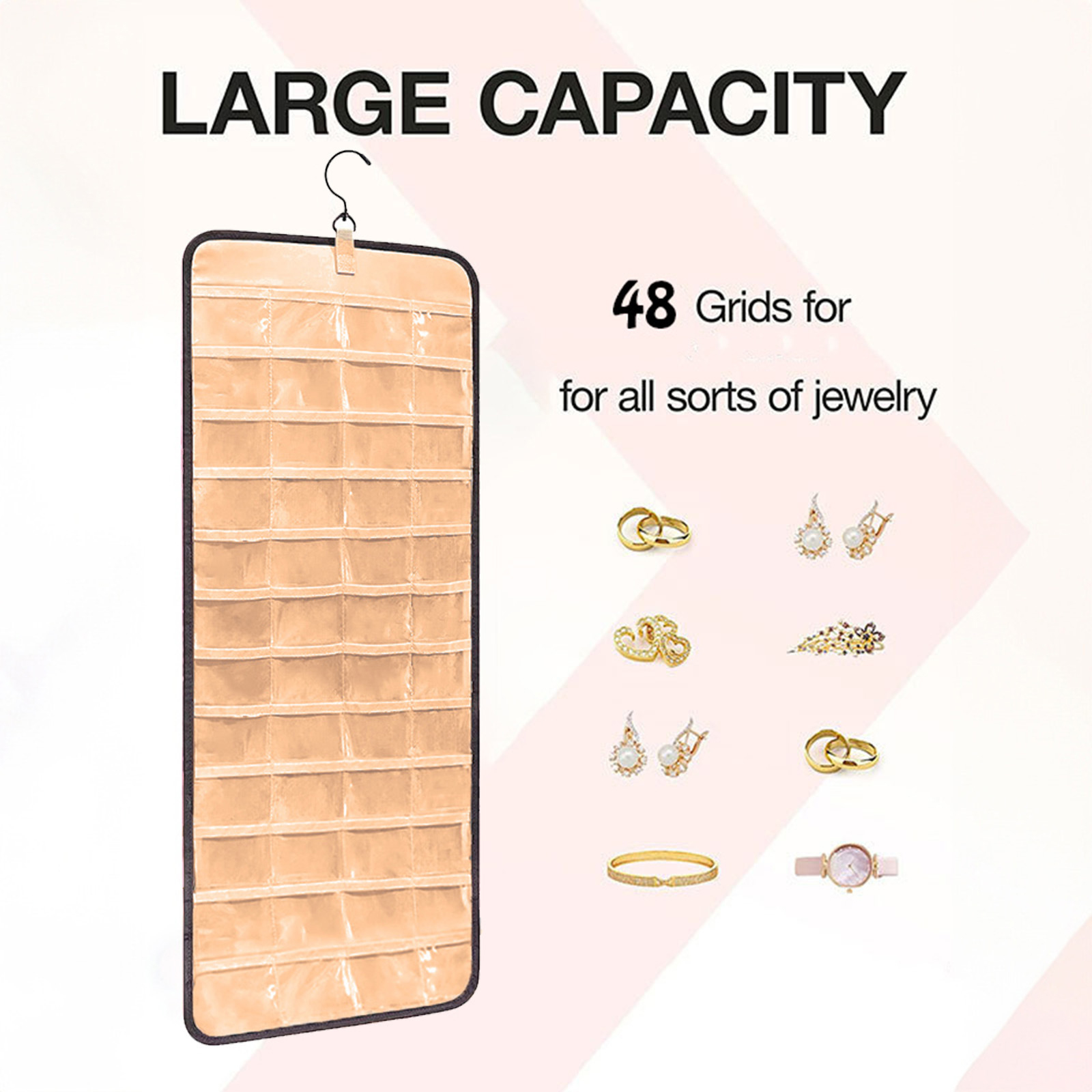 Hanging Jewelry Organizer Stan - مراجعة Body Jewelry Display وسعره