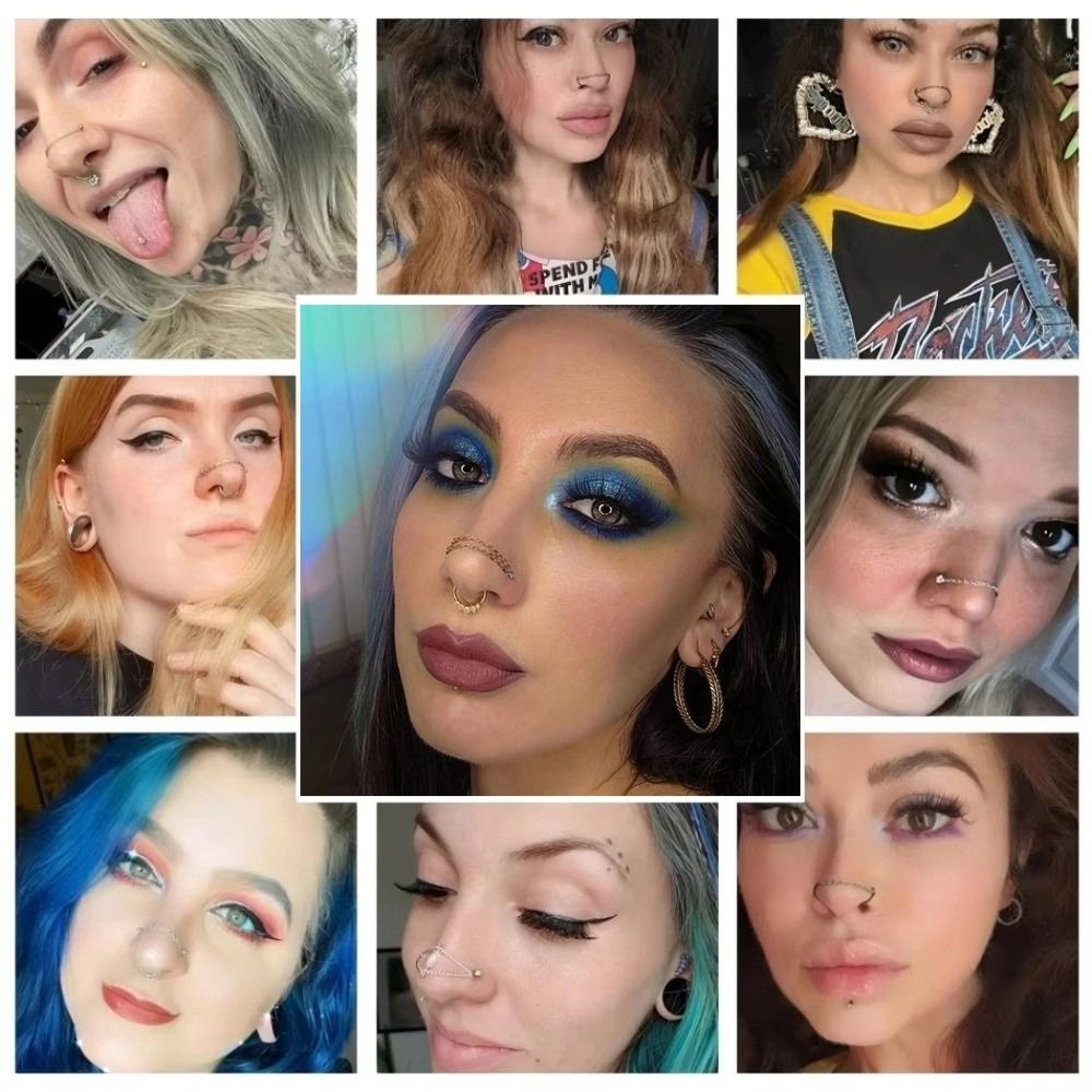 Fashion Titanium Nose Chain Th - مراجعة Body Jewelry And Piercing وسعره