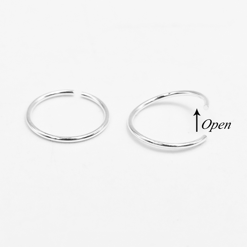 925 sterling silver Nose Ring  - مراجعة Body Jewelry Lot وسعره