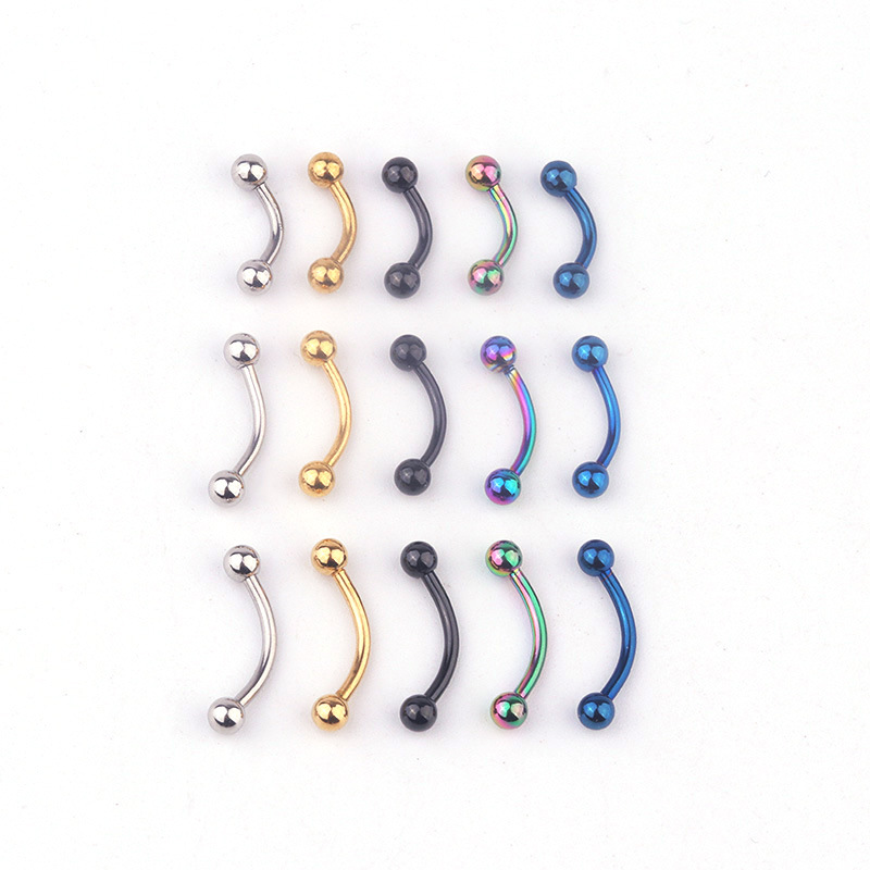 5pcs/lot 16G 316L Stainless St - مراجعة Body Jewelry Lot وسعره