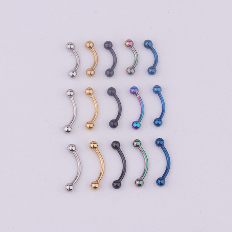 5pcs/lot 16G 316L Stainless St - مراجعة Body Jewelry Lot وسعره
