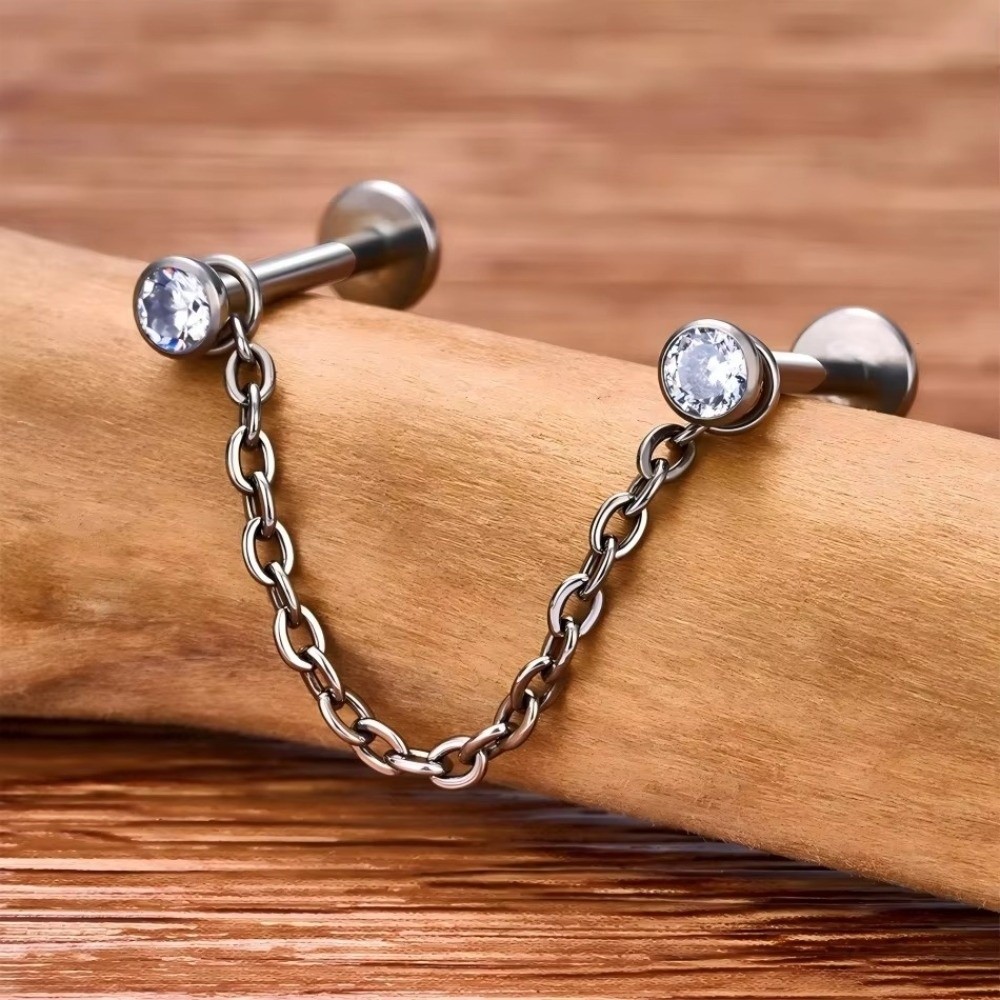 Fashion Titanium Nose Chain Th - مراجعة Body Jewelry And Piercing وسعره