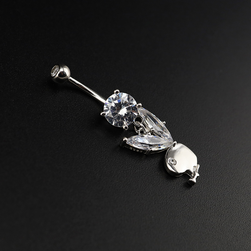 Hypoallergenic 925 Sterling Si - مراجعة Body Jewelry Hypoallergenic وسعره