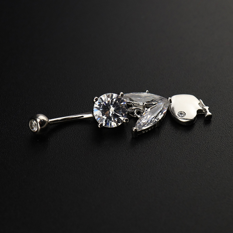 Hypoallergenic 925 Sterling Si - مراجعة Body Jewelry Hypoallergenic وسعره