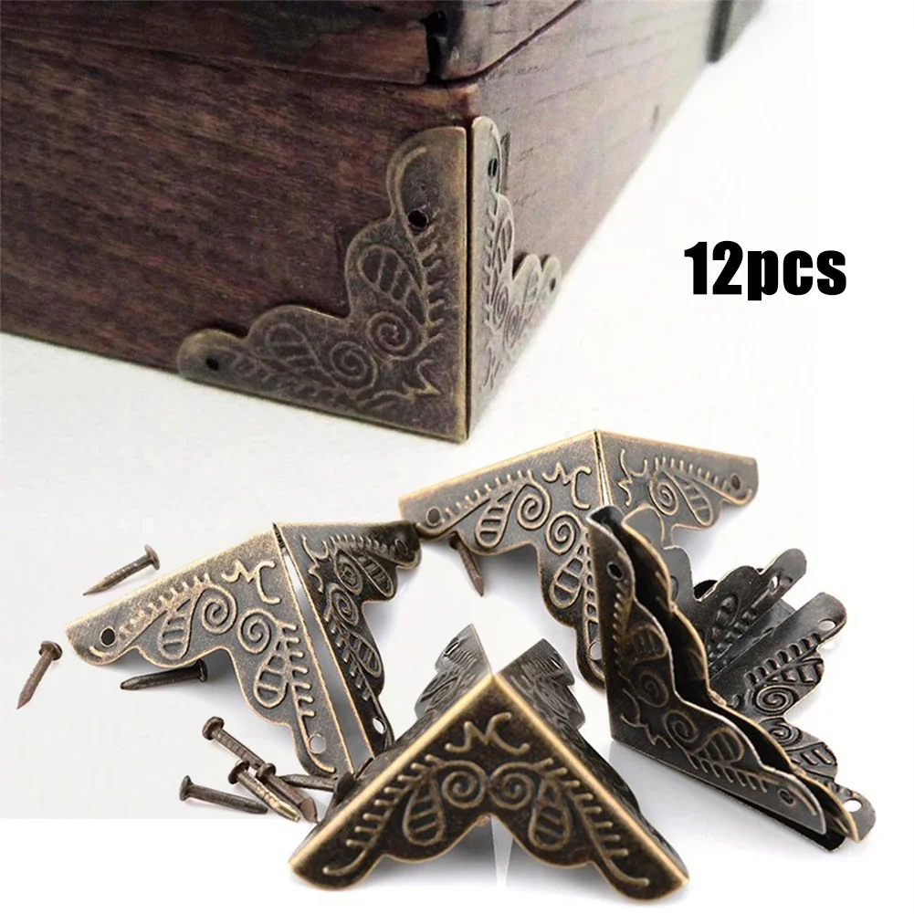 12pcs Antique Corner Protector - مراجعة Body Jewelry Display Case وسعره