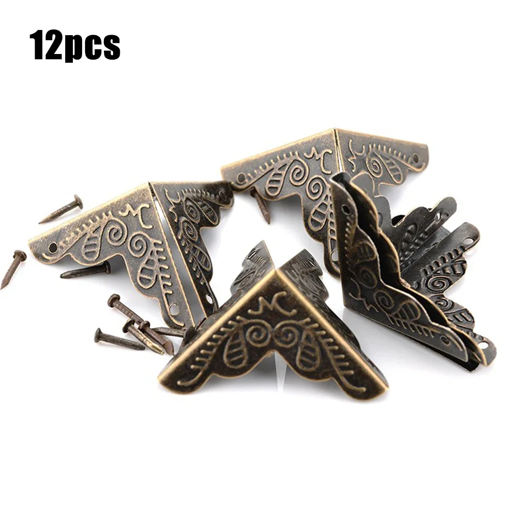 12pcs Antique Corner Protector - مراجعة Body Jewelry Display Case وسعره