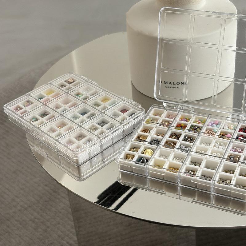 【48Grids Nail Accessories Stor - مراجعة Body Jewelry Display وسعره
