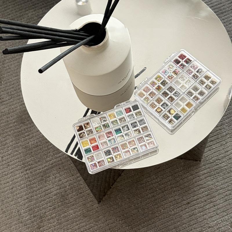 【48Grids Nail Accessories Stor - مراجعة Body Jewelry Display وسعره