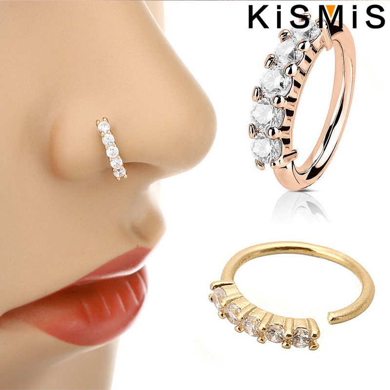 Hoop Nose Rings Small Hoop Ear - مراجعة Body Jewelry And Piercing وسعره