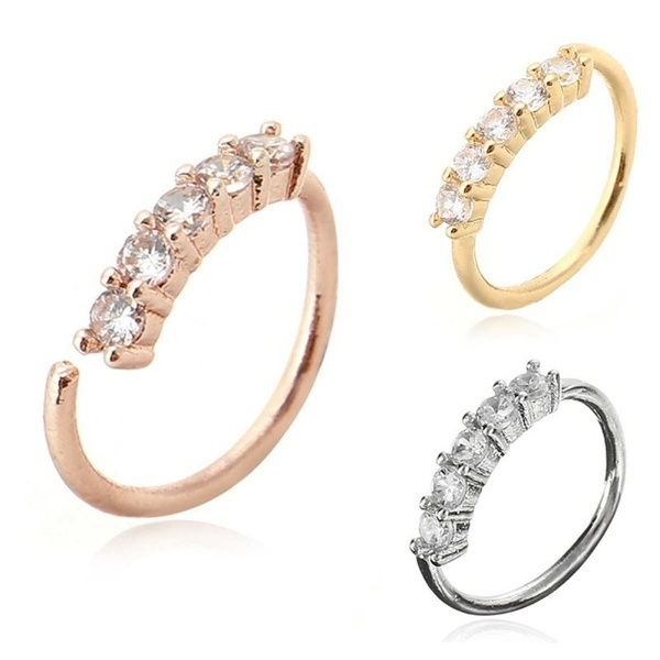 Hoop Nose Rings Small Hoop Ear - مراجعة Body Jewelry And Piercing وسعره