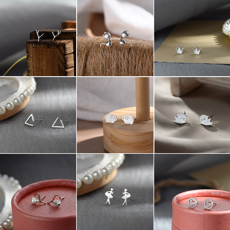 925 Silver Needles Simple Mini - مراجعة Body Jewelry Hypoallergenic وسعره
