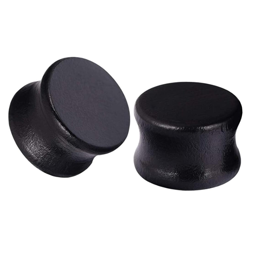 JUNLOWPY 2g 0g 00g Wood Flesh  - مراجعة Body Jewelry Ear Plugs وسعره