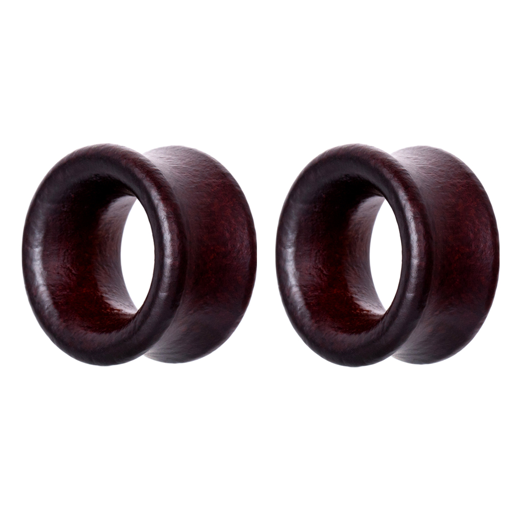 JUNLOWPY 2g 0g 00g Wood Flesh  - مراجعة Body Jewelry Ear Plugs وسعره