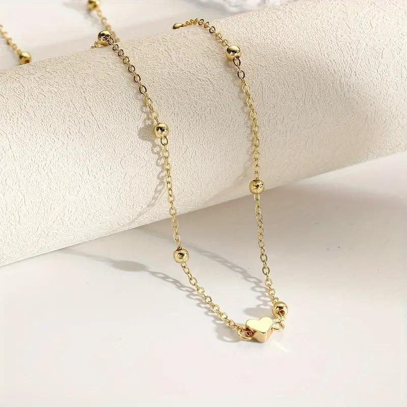 [HS][LA]1Pc Girls Simple Heart - مراجعة Body Jewelry La وسعره