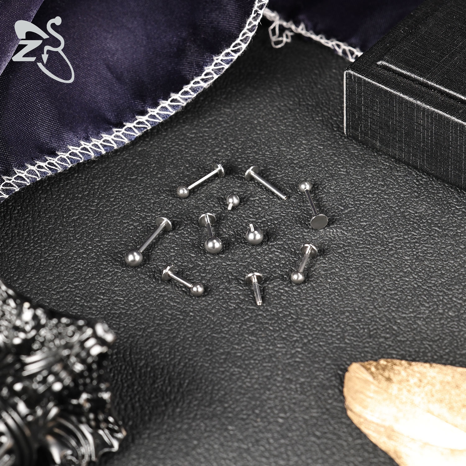ZS 6 Pcs/lot Internal Thread 1 - مراجعة Body Jewelry Internally Threaded وسعره