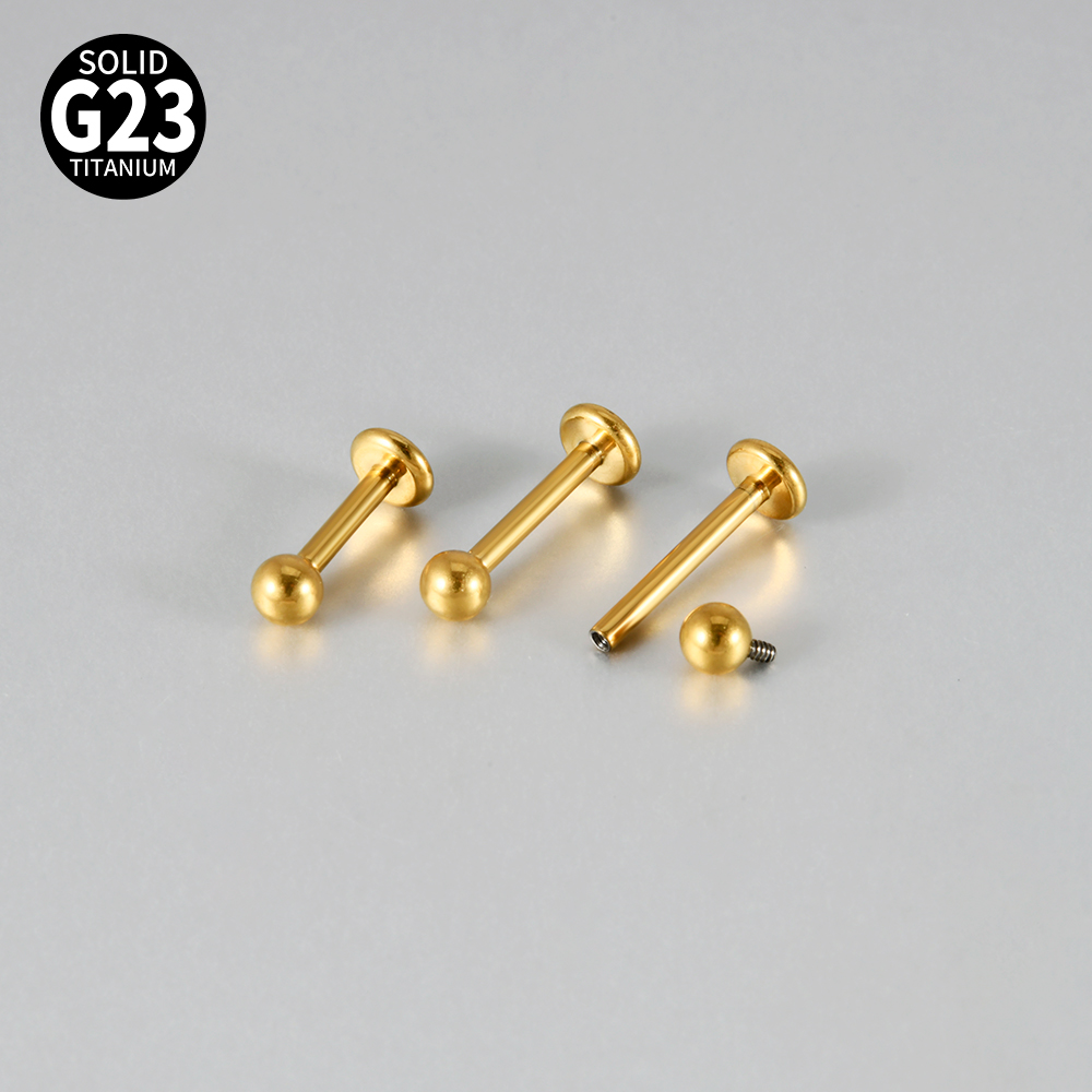 1-10pcs Minimalist Titanium Go - مراجعة Body Jewelry Internally Threaded وسعره