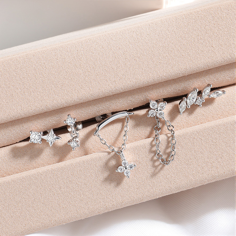 Smyoue Moissanite 100% S925 Pi - مراجعة Body Jewelry Flat Back وسعره