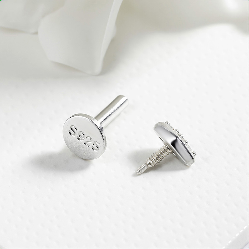 Smyoue Moissanite 100% S925 Pi - مراجعة Body Jewelry Flat Back وسعره