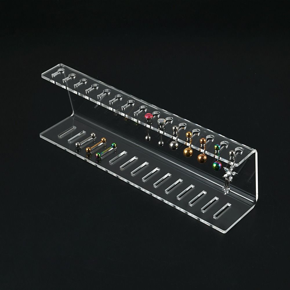 Navel display 2-7 Tiers Acryli - مراجعة Body Jewelry Display Case وسعره