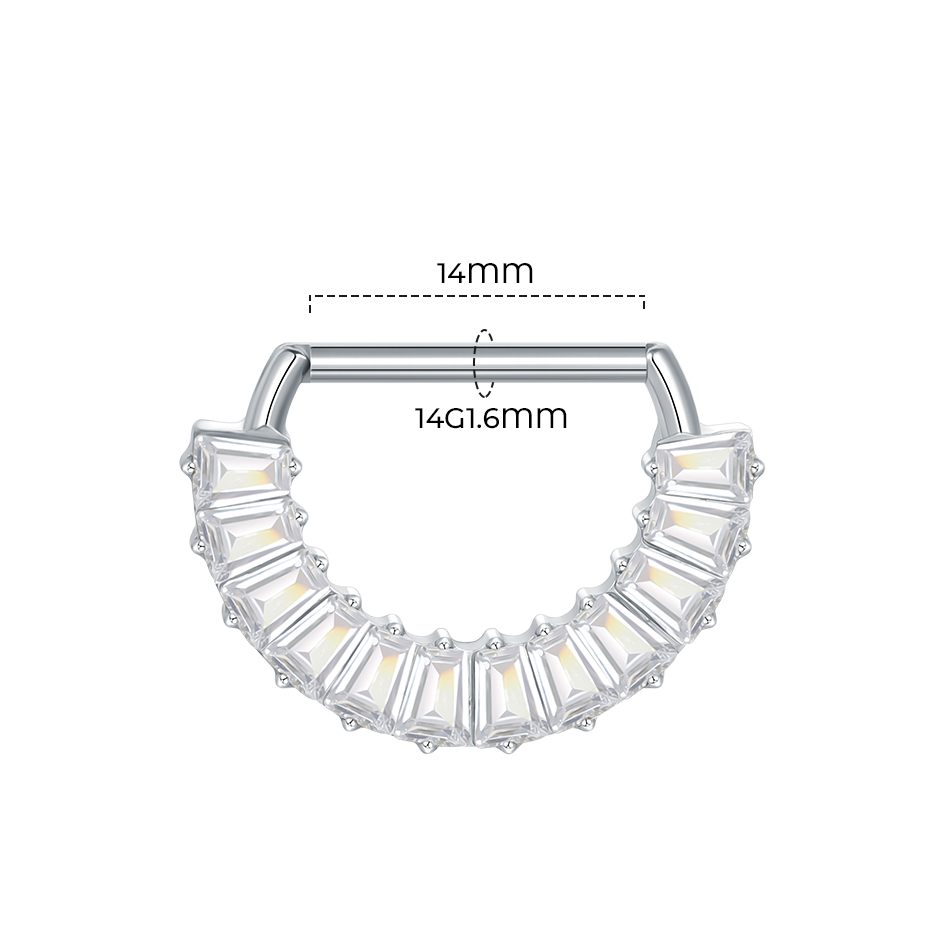 1PC Implant Grade Titanium Nip - مراجعة Body Jewelry Implant Grade وسعره