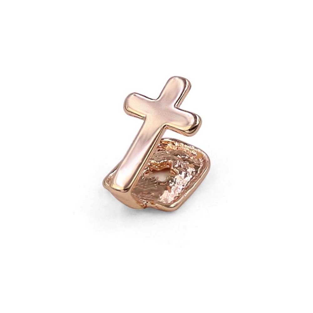 TOPGRILLZ Single Cross Teeth G - مراجعة Yellow Body Jewelry وسعره