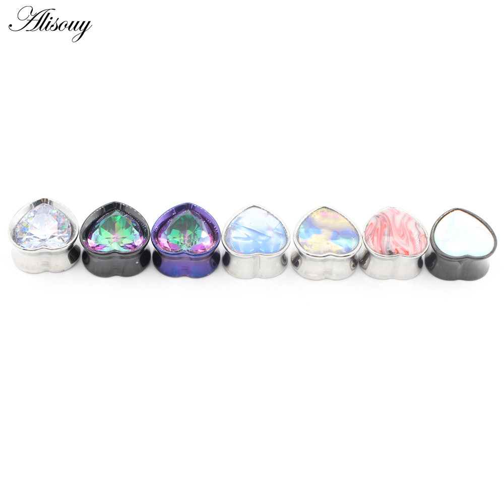 Alisouy 1pc 8-25mm Stainless S - مراجعة Body Jewelry Ear Plugs وسعره
