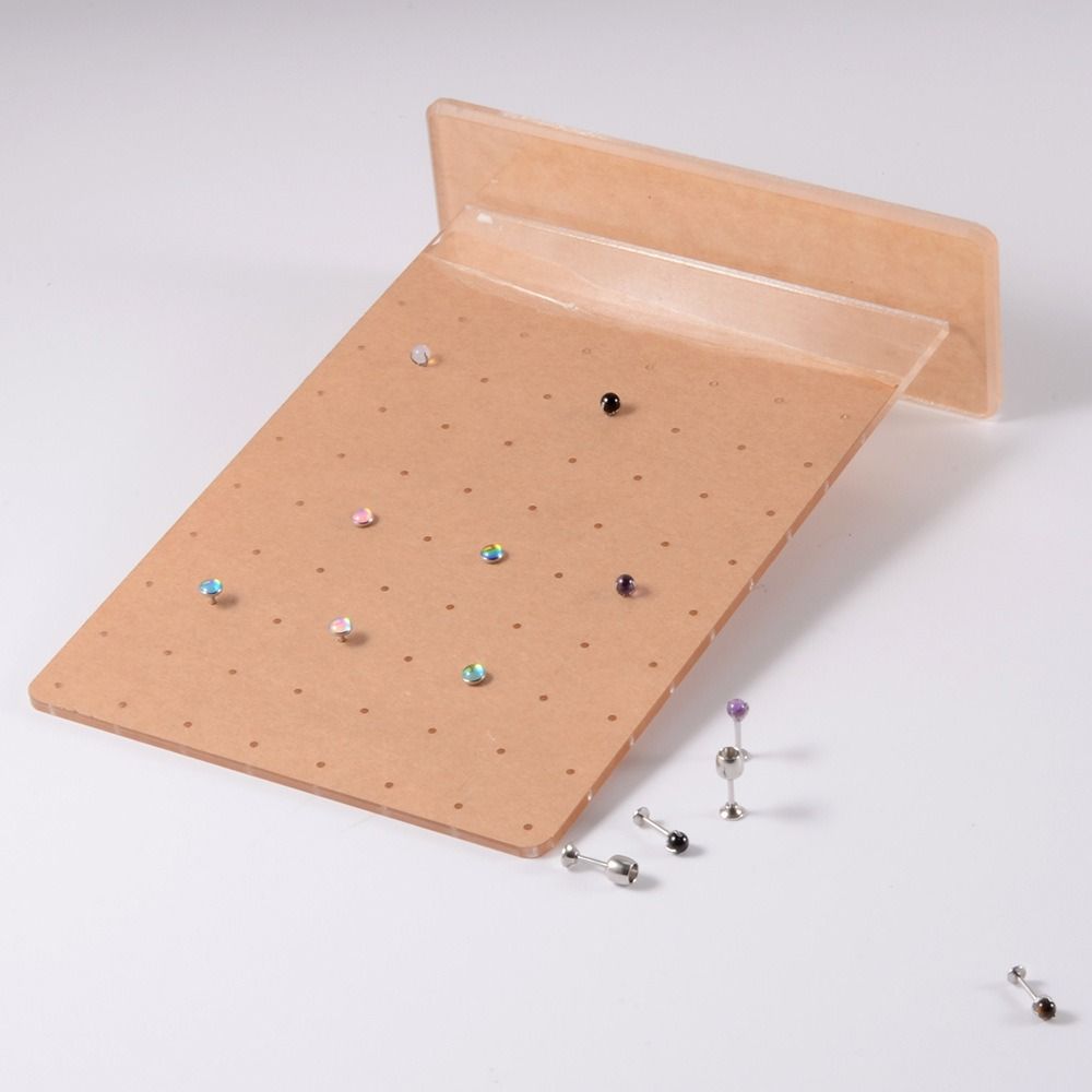 Piercing Polish Rack Navel dis - مراجعة Body Jewelry Display Case وسعره
