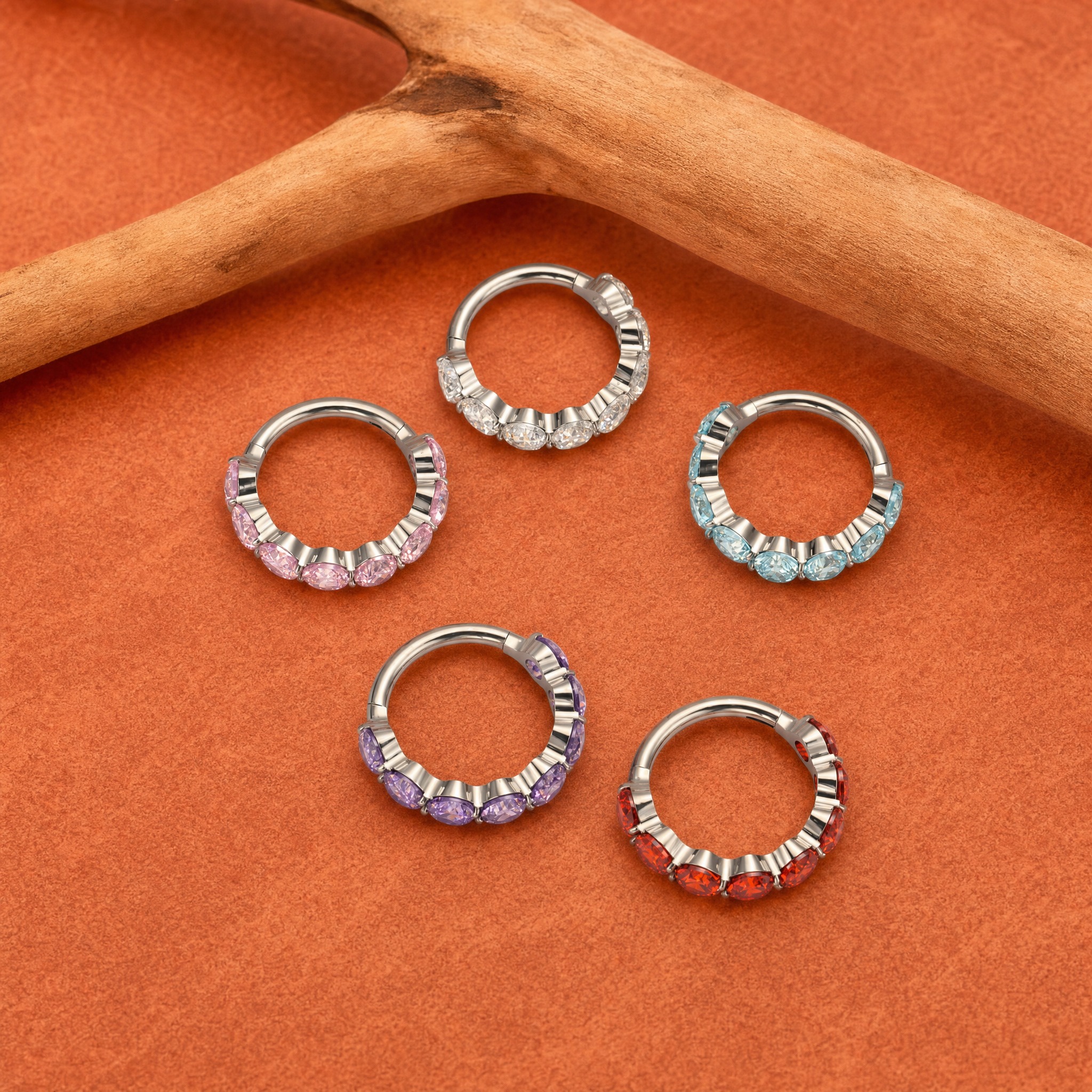 ZOOR F136 Titanium Luxury Zirc - مراجعة Conch Earring Hoop وسعره