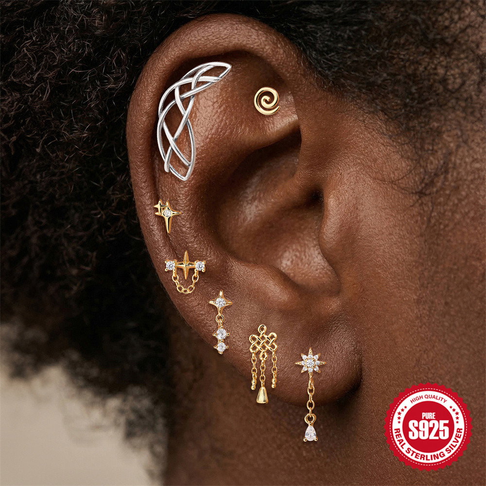 CANNER 925 Sterling Silver Got - مراجعة Body Jewelry Flat Back وسعره