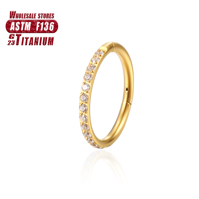 F136 Titanium Nose Ring Implan - مراجعة Body Jewelry Implant Grade وسعره