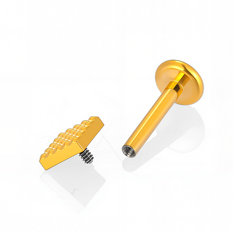 1PC G23 Titanium Piercing Labr - مراجعة Body Jewelry Implant Grade وسعره
