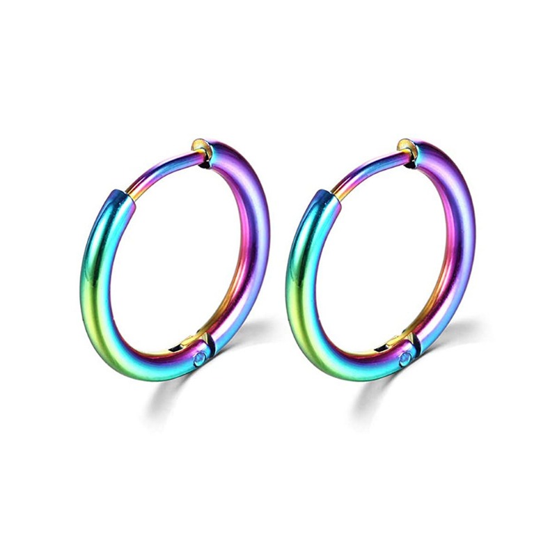 1Pair 316L Stainless Steel Sma - مراجعة Conch Earring Hoop وسعره