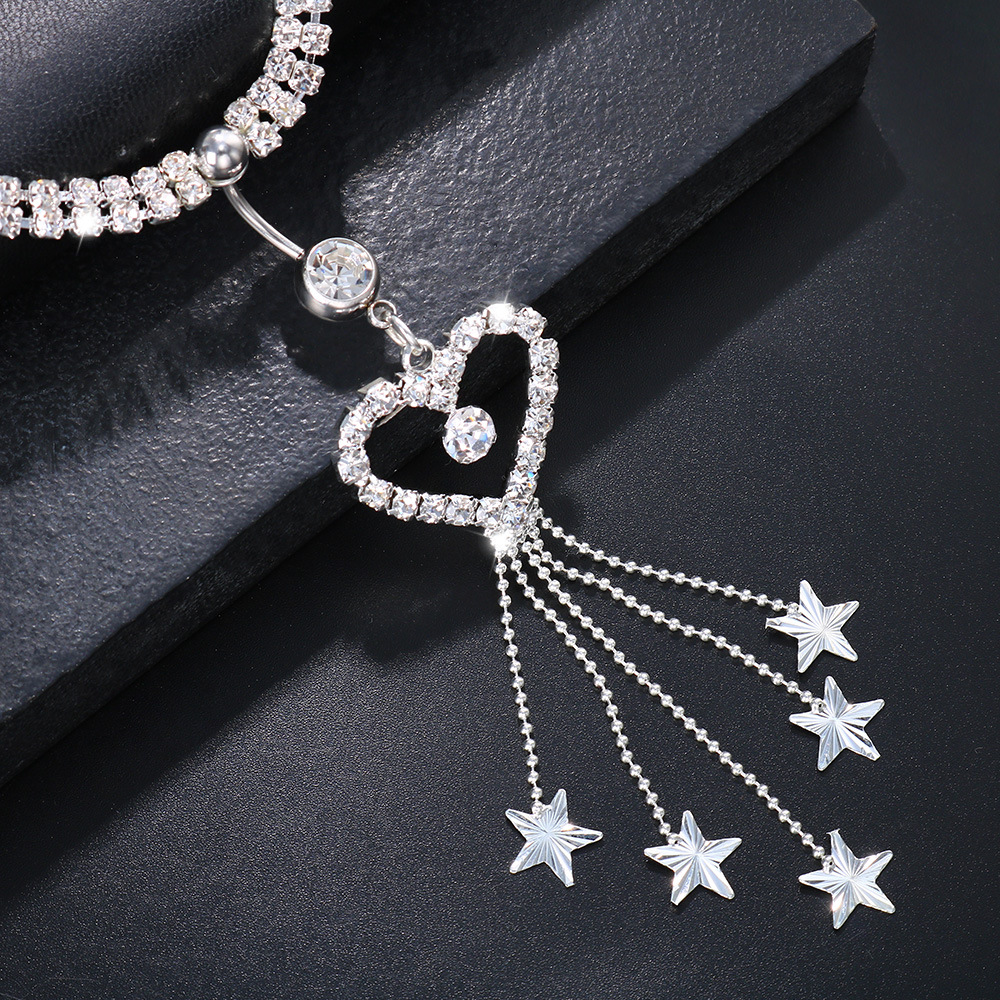 GLAMing Boho Heart Dangle Rhin - مراجعة Body Jewelry And Piercing وسعره