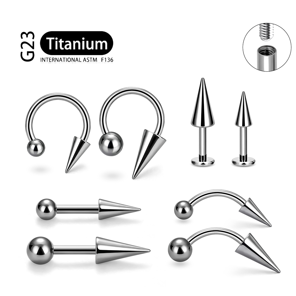 1Pcs Implant Grade F136 Titani - مراجعة Body Jewelry Implant Grade وسعره