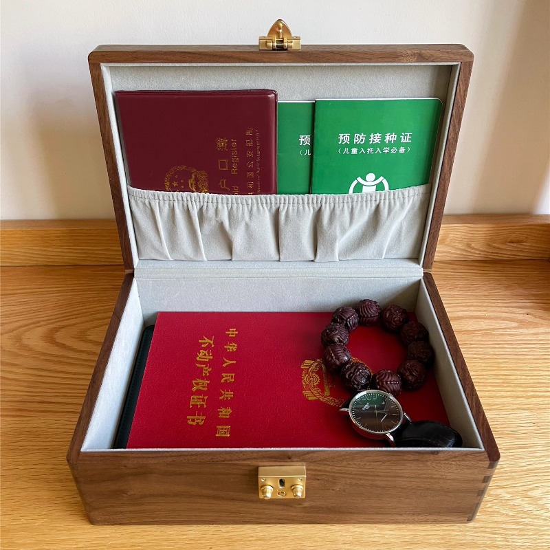 Walnut Wood Jewelry Box with L - مراجعة Body Jewelry Display Case وسعره