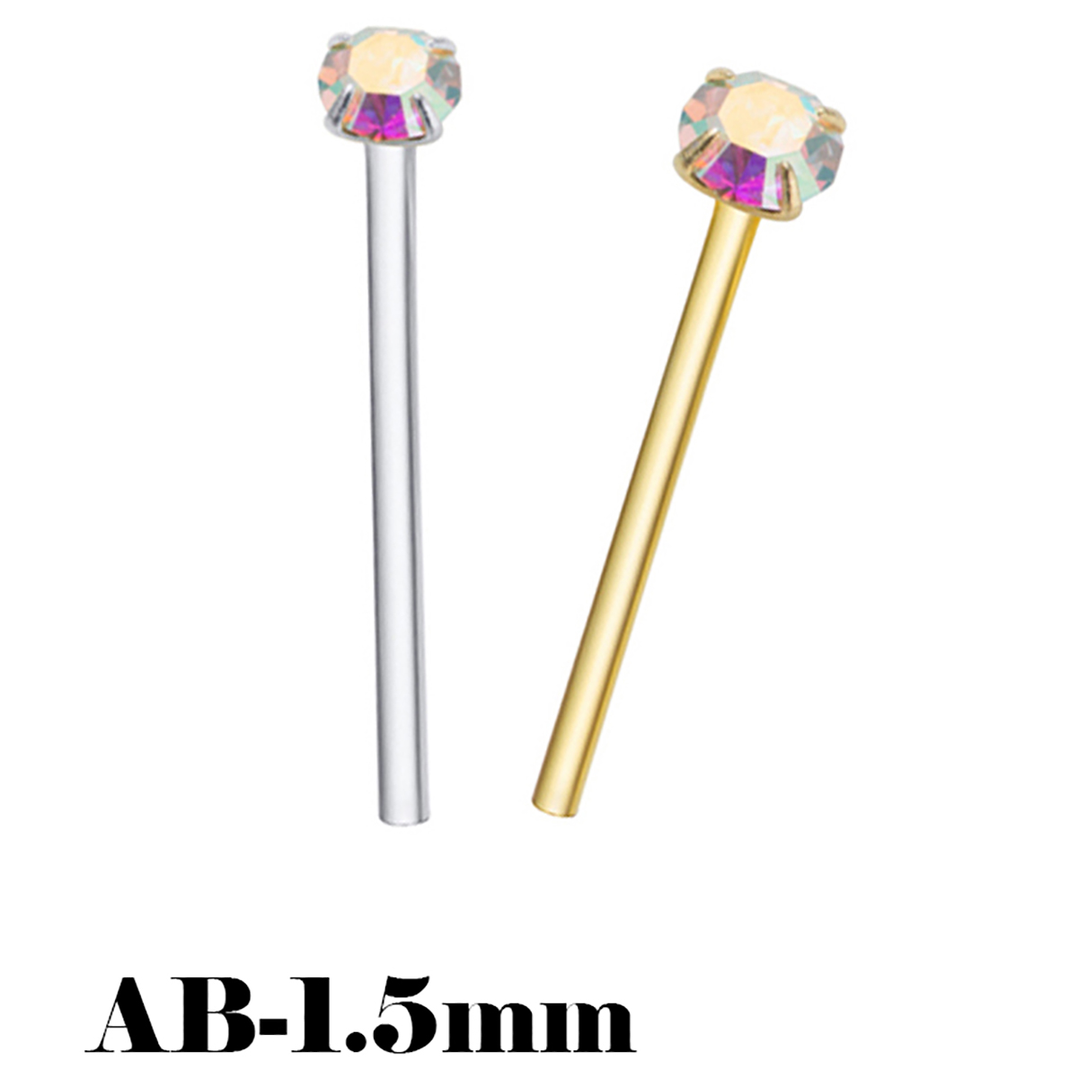 925 Sterling Silver Nose Studs - مراجعة Body Jewelry La وسعره
