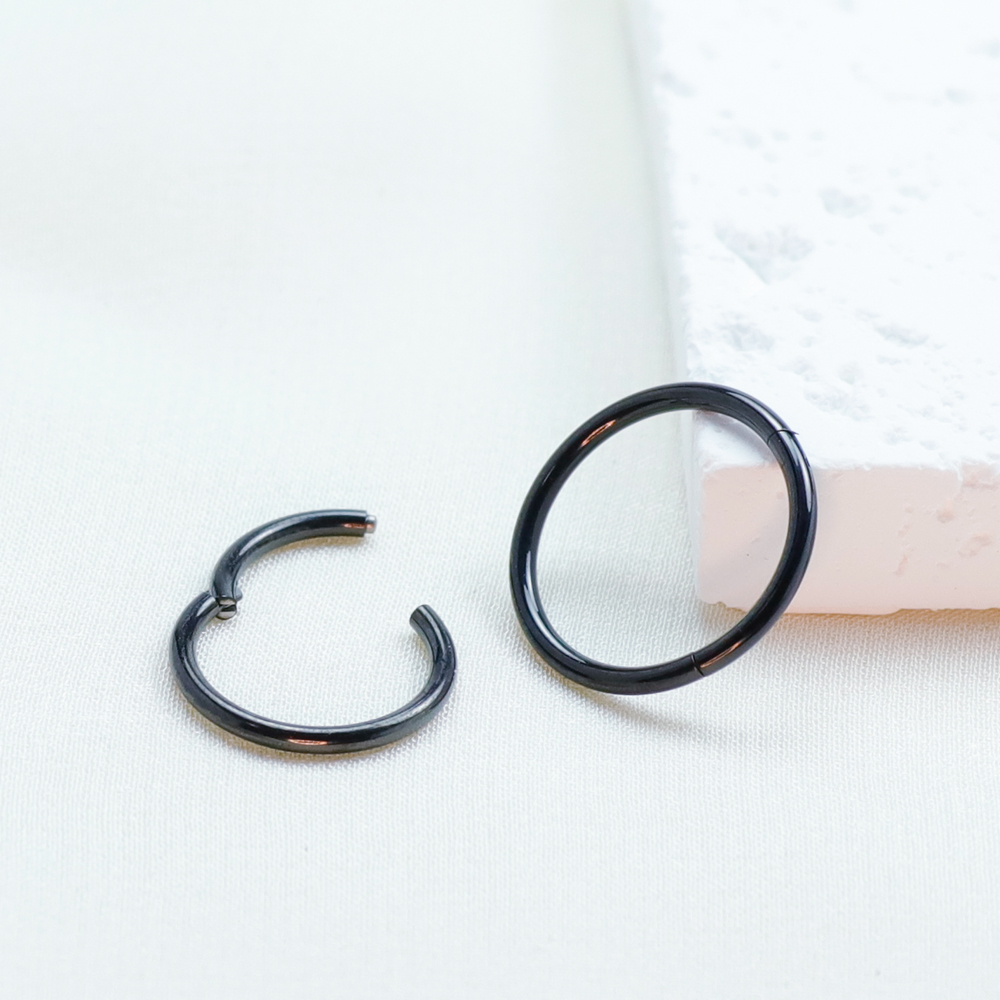 F136 Titanium Piercing Black N - مراجعة Body Jewelry Implant Grade وسعره