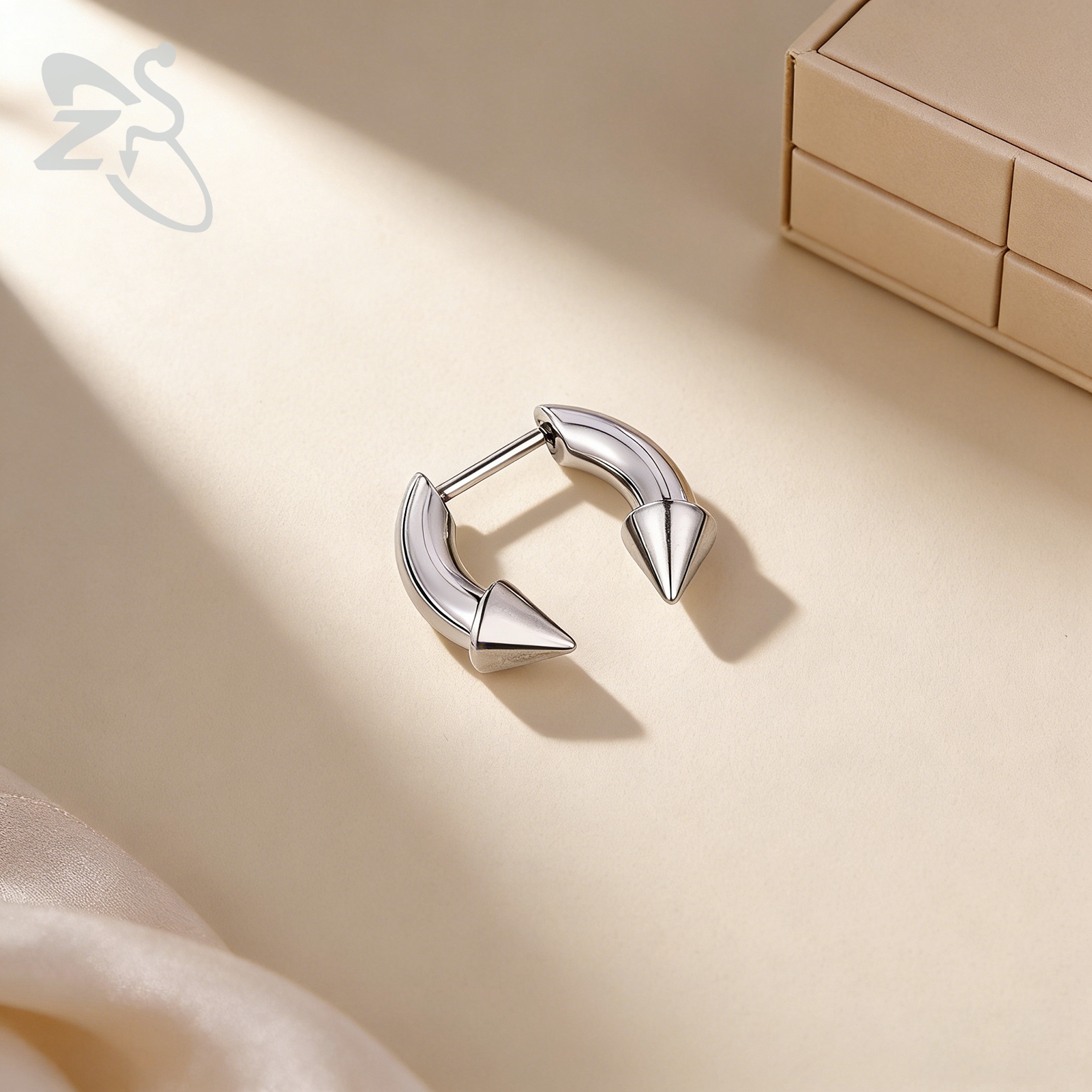 ZS 1 PC 16G Threadless Stainle - مراجعة Body Jewelry Threadless وسعره
