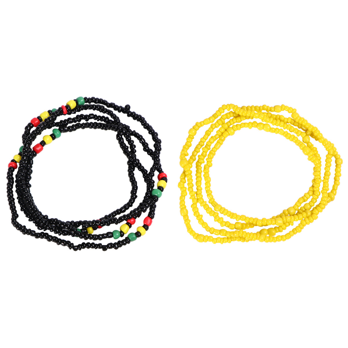 Yellow Handmade Glass Bead Wai - مراجعة Yellow Body Jewelry وسعره