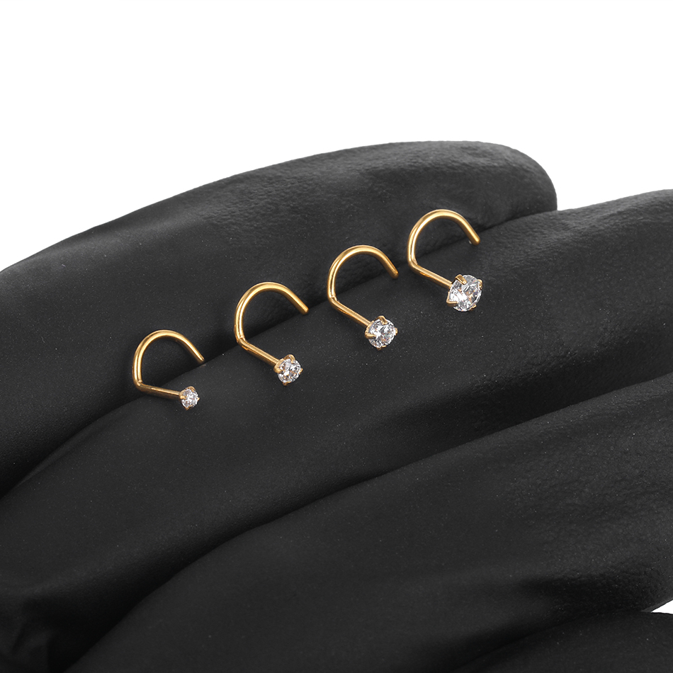 1/5pcs Implant Grade Titanium  - مراجعة Body Jewelry Implant Grade وسعره