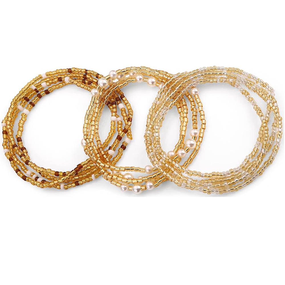 Waist Beads for Women Belly Be - مراجعة Body Jewelry Lot وسعره